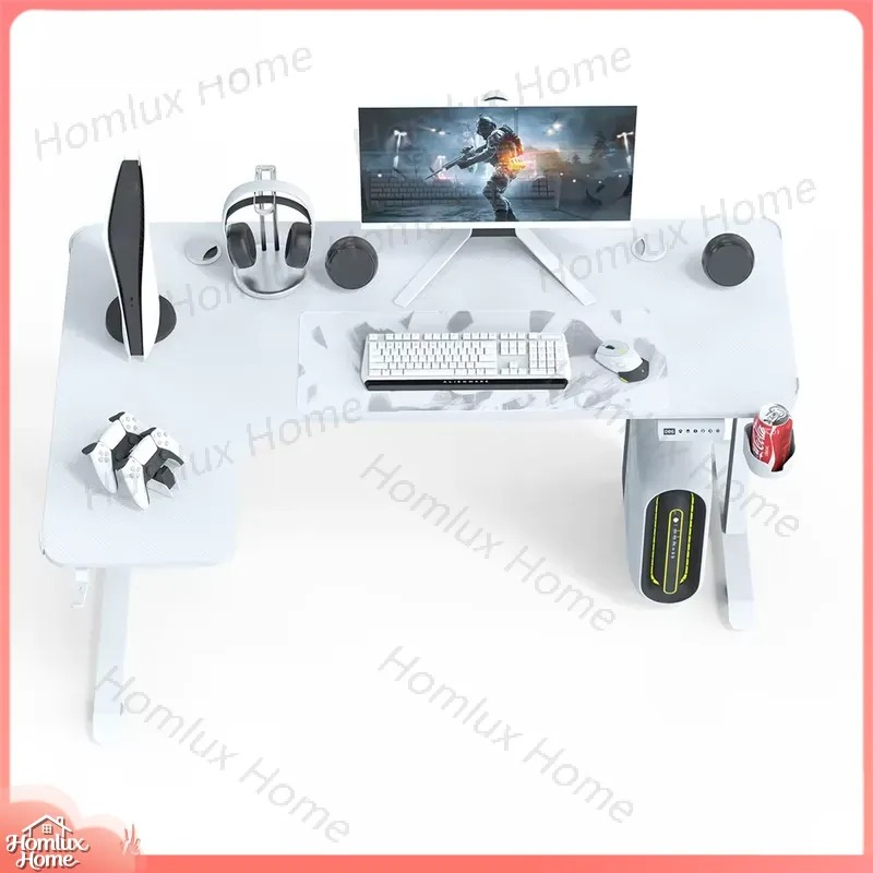 Gaming Desk Height Adjustable  - огляд і ціна Desk Setup L Shaped