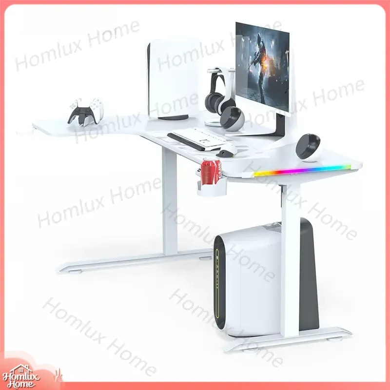 Gaming Desk Height Adjustable  - огляд і ціна Desk Setup L Shaped