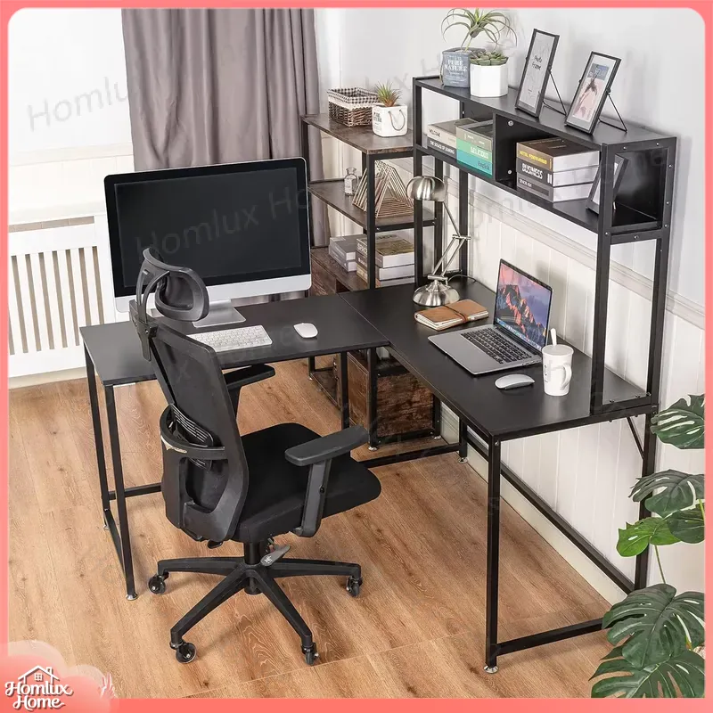 Heavy Duty Gaming Desk with RG - огляд і ціна Desk Setup L Shaped