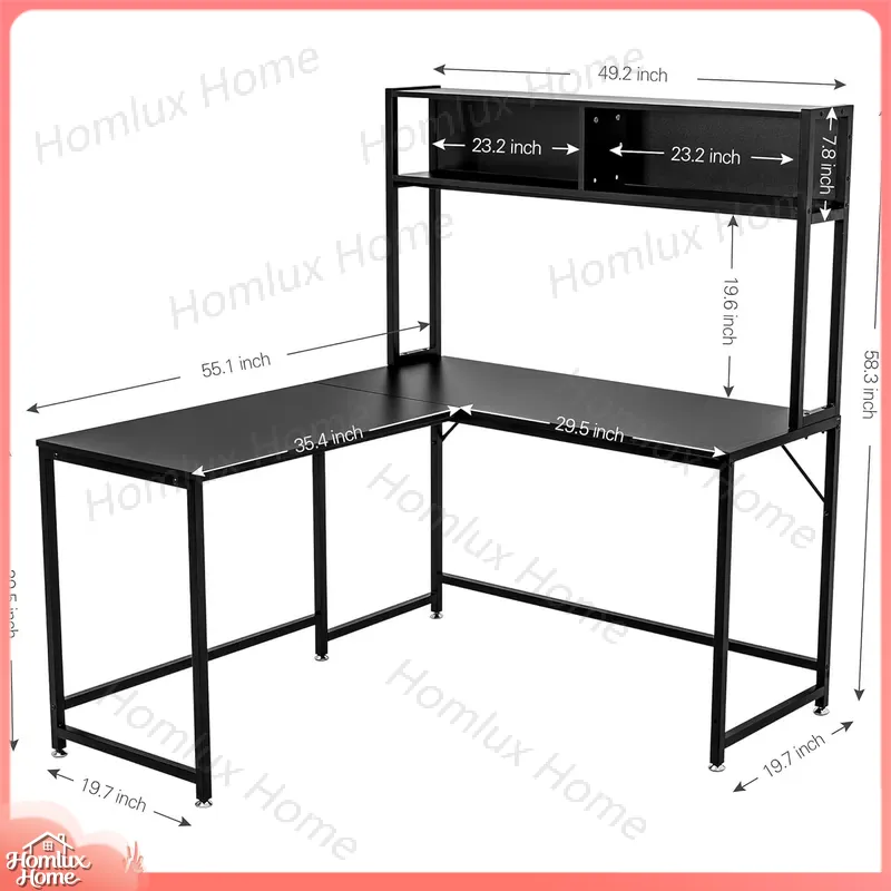 Heavy Duty Gaming Desk with RG - огляд і ціна Desk Setup L Shaped