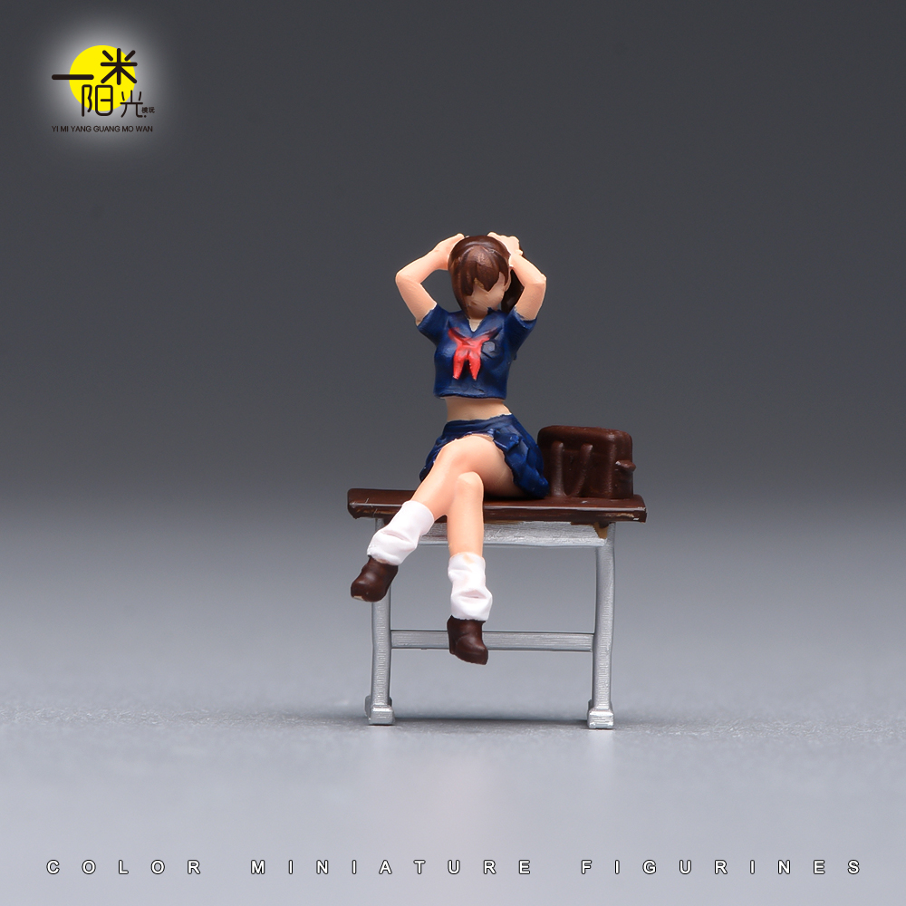 Painted Miniature 1/87 1/64 Ja - огляд і ціна Desk Setup With Tv