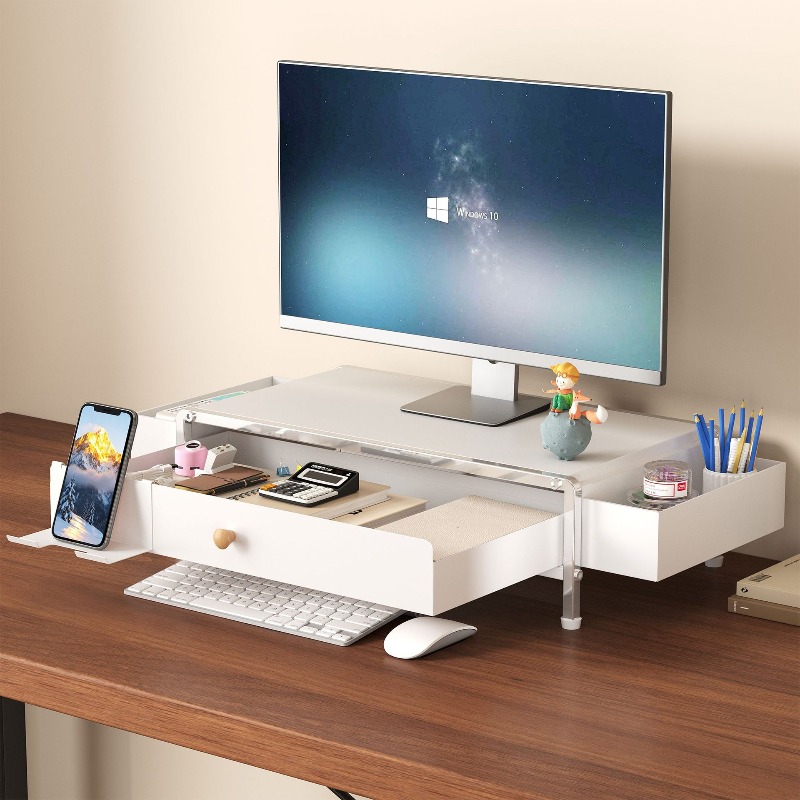 Metal Monitor Stand Riser Adju - огляд і ціна Setup Desk Monitor
