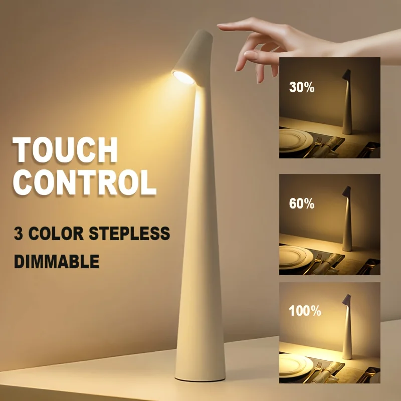 LED Table Lamp USB Charging At - огляд і ціна Desk Setup Minimalist