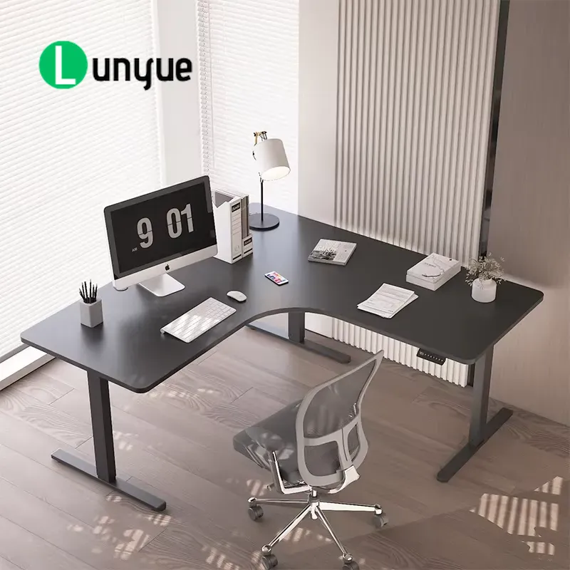 Modern Steel Height Adjustable - огляд і ціна Desk Setup L Shaped