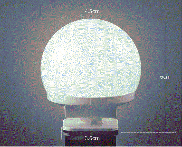 LED Light Paste Mirror Makeup  - огляд і ціна Desk Setup Lamp