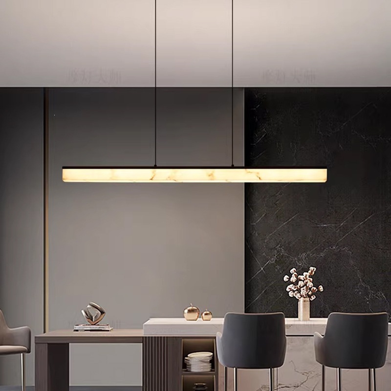 Nordic Strip Luxury Led Pendan - огляд і ціна Desk Setup Minimalist