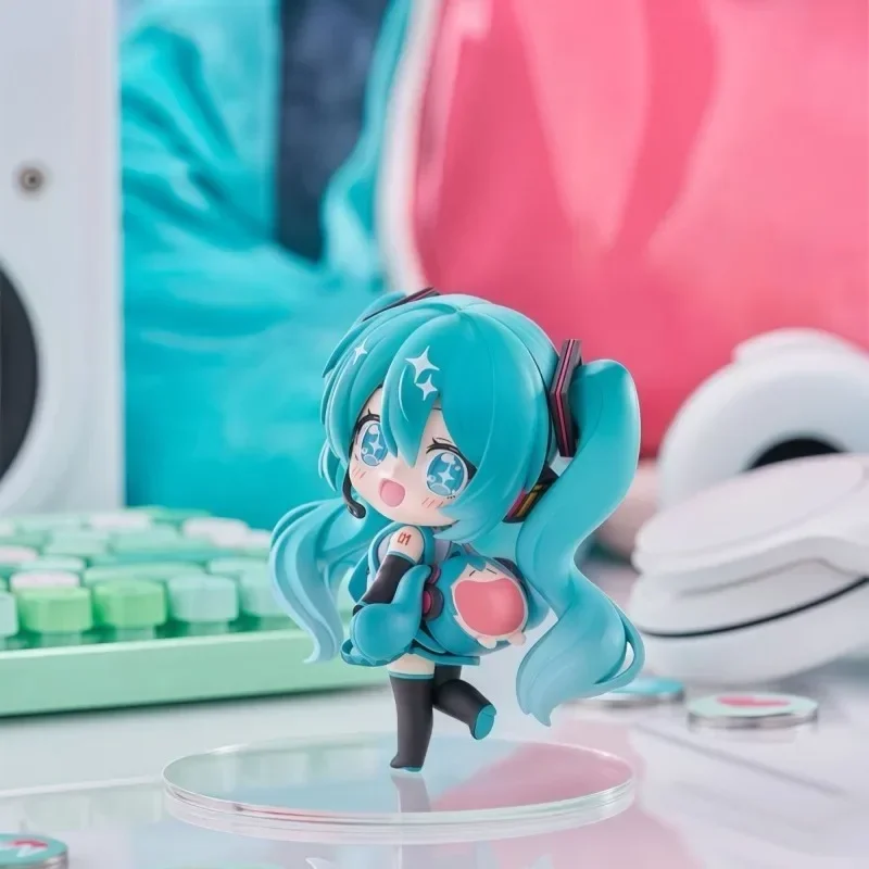 Chibi Hatsune Miku [Ultimate E - огляд і ціна Desk Setup With Tv
