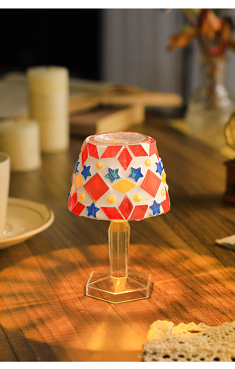 Mosaic DIY Table Lamp Material - огляд і ціна Desk Setup Lamp